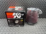 K&n RF-1041 Replacement High Flow 6" Clamp On Washable Air Filter. Fixed Price $79.95.