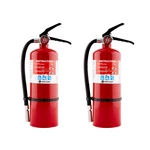 2-PACK First Alert Fire Extinguisher, 5 Lb., Home, Rechargeable, 2-A:10-B:C, New. Fixed Price $88.32.
