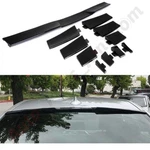 Universal Adjustale Window Top Roof Spoiler Wing Glossy Black Adhesive Painted. Fixed Price $39.74.