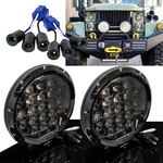 24V Military 4D Optic 7" Led Headlight H/l Drl Hmmwv M923 M998 M35A2 M35A3. Fixed Price $189.99.