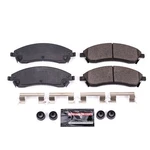 Powerstop Brakes Z231019 Evolution Sport Carbon Fiber Pads W/ Hardware. Fixed Price $97.40.