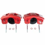 Power Stop Brake Caliper For Jeep Grand Cherokee 1993-1998 Front Red Pair. Fixed Price $286.15.
