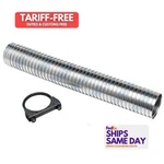Dynomax 36324, One Natural Steel Pipe - Flex Kit High Performance & Racing Parts. Fixed Price $39.39.