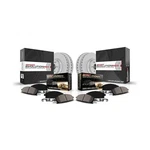 Power Stop CRK6327 Front And Rear Z17 Evolution Geomet Coated Brake Kit For A.... Fixed Price $318.71.