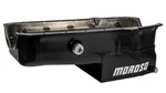 Moroso #21323 Oil Pan Steel Qt. 7.5" Deep Small Block Chevy 2-PC Black Powder. Fixed Price $242.99.