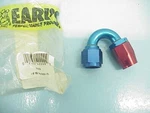 New Earls 150 Reuseable Hose End -08 An Red / Blue Aluminum Fitting #242. Fixed Price $14.00.