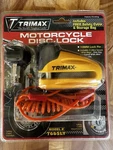 Trimax T665LY Motorcycle Disc Lock. Brand New.. Fixed Price $20.00.