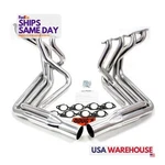 Dougs Headers D381, Pair Of Bbc Side Mount Silver 63-82 Vette Steel Performance. Fixed Price $1613.19.
