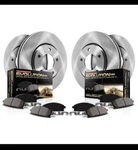 Brake Kits For Front And Rear Mazda Power Stop KOE6973 Open Box!. Fixed Price $179.99.