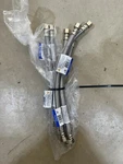 Proflo Braided 6 Supply Lines With 3/8" Compression Fittings Stainless Steel 12". Fixed Price $35.00.