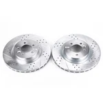 EBR811XPR Powerstop Brake Discs 2-WHEEL Set Front For Range Rover Discovery LR4. Fixed Price $357.05.