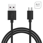 Black Color Data Charger 5 Feet Long Cable Micro-usb Connector Cord Wire. Fixed Price $9.02.
