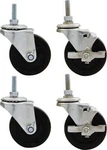 Allstar Performance ALL10163 Wheel Kit 3IN Standard Duty Locking. Fixed Price $39.99.