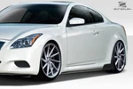 Duraflex Fits 2008-2015 Infiniti Coupe 2DR G37 Q60 L-sport Side Splitters. Fixed Price $402.50.