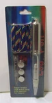Led Light-up Pen On Lanyard With Batteries New Old Stock. Fixed Price $6.99.