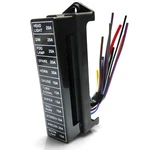 Universal 12 Atc Fuse Block With Cover Keep Clean KICKFB3 Rat Truck Street. Fixed Price $34.50.