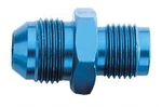 Aeroquip FCM2243 Blue Anodized Aluminum Flare To Metric Adapter. Fixed Price $39.62.