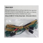 Recon 264156Y Wiring Kit For 2007-2013 Chevy/gmc Cab Lights; #264156. Fixed Price $49.46.