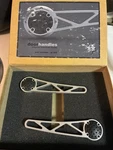 Clayton PT-202 Door Handles Truss Style Interior Machined Highlights Pair. Fixed Price $174.99.