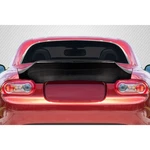 Carbon Creations MX-5 High Kick Rear Wing Spoiler ( Soft Top Only ) For Miata. Fixed Price $665.00.