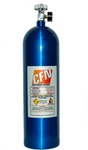 15LB Nitrous Bottle W/high Flow Valve, Gauge And 8AN Blow Off Fitting W/cap Nos. Fixed Price $289.95.