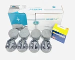 Flat Top Pistons & Rings 1999-2004 4.8L Gm Chevrolet Trucks LR4 Vortec. Fixed Price $244.47.
