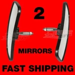 2 Universal Rearview Side Forklift Mirrors Golfcart Pair Two. Fixed Price $29.99.