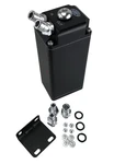 Saas ST1010 600CC Baffled Oil Catch Can Tank Black Billet Alloy Hose Fitt/ Mount. Fixed Price $85.52.