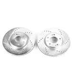 JBR1324XPR Powerstop Brake Discs 2-WHEEL Set Front Kia FORTE5 Optima Hyundai. Fixed Price $221.18.