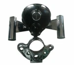 Lucas Replica Head Light Lamp 7" With Brackets & Yoke Fit For Royal Enfield Bsa. Fixed Price $182.95.