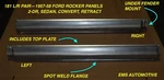 1957,1958 Ford Rocker Panel # 181 Pr. 2DOOR Left Right Pair, Ems Auto. Fixed Price $299.00.