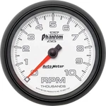 Auto Phantom Ii Series 3-3/8" Full Sweep 10000 Rpm In Dash Tachometer. Fixed Price $296.99.