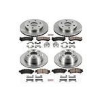 Power Stop KOE2010 Disc Brake Pad And Rotor Kit. Fixed Price $268.71.