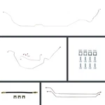 The Right Stuff CSP64H2 64-67 Chevelle Brake Hydraulic Line Kit Front/rear. Fixed Price $231.13.