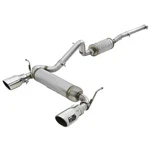 Afe Rebel 2.5IN Ss Cat-back Exhaust For Jeep Wrangler F&r (07+) (49-48062-P). Fixed Price $786.49.