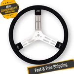 Longacre 52-56801 15" Black Steering Wheel. Fixed Price $110.69.