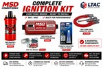 Msd 6425 6AL Ignition Kit Sbc Bbc Coil Wire Set Bracket Complete + Grease. Fixed Price $574.95.