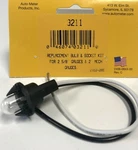Auto Meter 3211 Replacement Gauge Light Bulb & Socket T3 #168 Wedge Snap-in. Fixed Price $16.02.