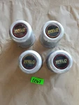 (4) 605-5093 Weld Racing Polished Aluminum Push Thu Wheel Center Caps Used. Fixed Price $75.00.