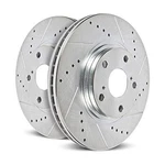 Power Stop EBR838XPR Front Evolution Drilled & Slotted Rotor Pair. Fixed Price $320.22.