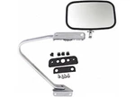 Sherman 577-300L Lh Side Door Mirror Non-heated Stainless Steel Fits Ford F-250. Fixed Price $47.53.