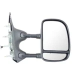 Sherman 563-310R Passenger Side Mirror Non-heated Manual Folding Textured Black. Fixed Price $91.27.