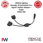 Oracle Lighting Switchback Turn Signal Y Splitter Adapter For 2007 - 21 Wrangler. Fixed Price $40.45.