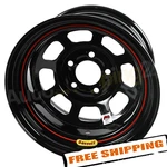 Bassett 58D52I 15X8 In 5X5.00 Spoke D-hole Black Steel Wheel. Fixed Price $118.13.
