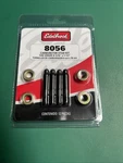 Edelbrock Carburetor Stud Kit 8056; Bullet Nose Black Oxide 1.5 In. W/ Nuts. Fixed Price $21.95.