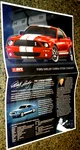 2005 Svt Shelby Cobra GT500 Mustang Concept Dealer Spec Sheet Poster Ad. Fixed Price $13.99.
