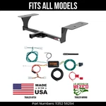 For 16-23 Nissan Maxima Trailer Hitch + 4WAY Wiring Fits All Models Curt Tow Kit. Fixed Price $328.99.