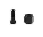 Earls Auto-crimp Straight Hose End -16 Black Anodized Aluminum Fitting. Fixed Price $25.95.