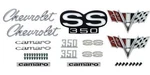 Oer R1068 1967 Camaro Super Sport, Exterior Emblem Kit, SS-350. Fixed Price $209.99.