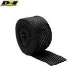 Dei Black Titanium Underhood Exhaust Wrap In 25 Ft Roll Carbon Fiber 010004. Fixed Price $40.90.